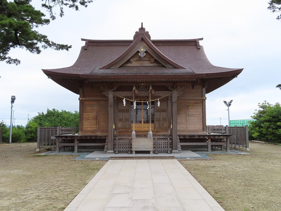 八重垣神社の本堂