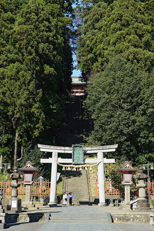 鹽竈神社の表参道