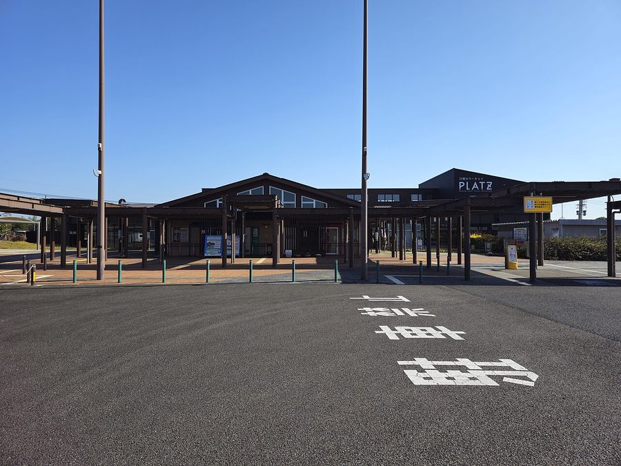 川南パーキングエリア（川南PA）の全景