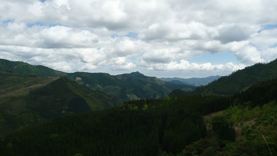 米良の山々