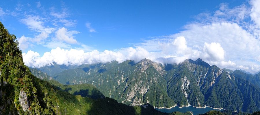 大観峰から望む景色