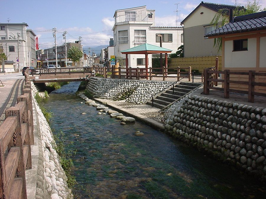 鴨川の親水空間