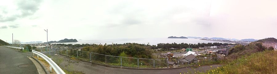 光市千坊台から望む風景