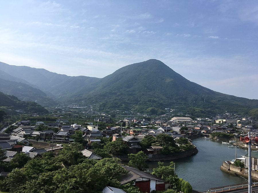 西安下庄の集落