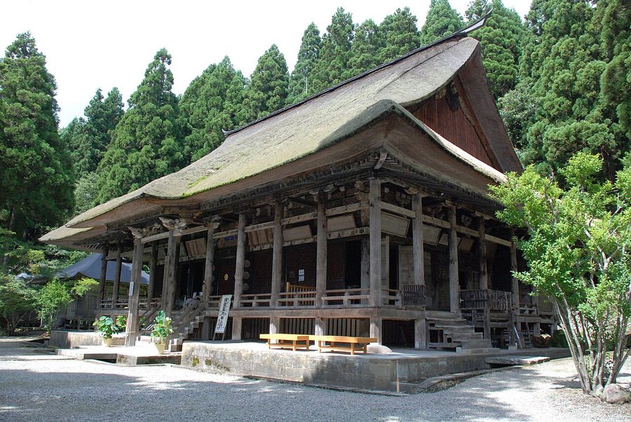 慈恩寺の本堂