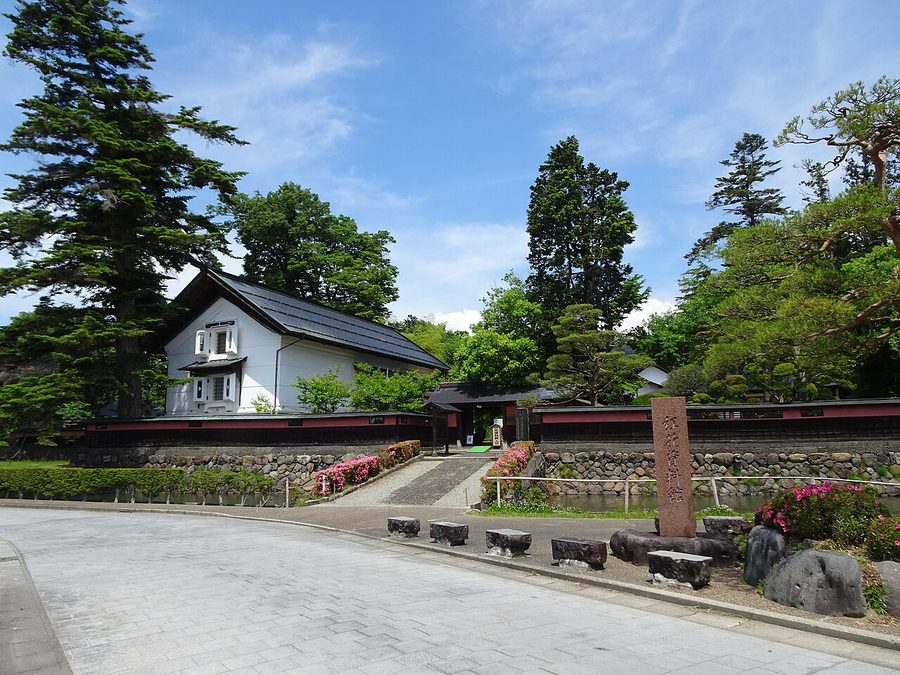 河北町紅花資料館の外観です