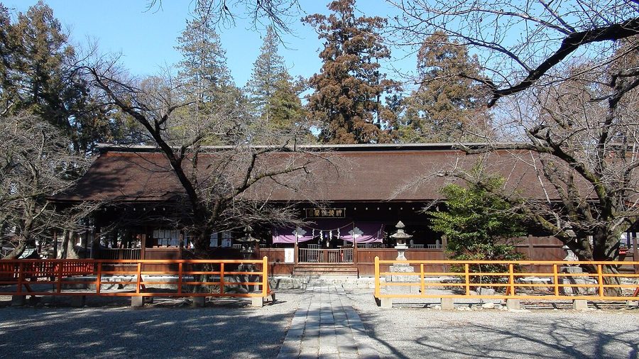 大井俣窪八幡神社拝殿