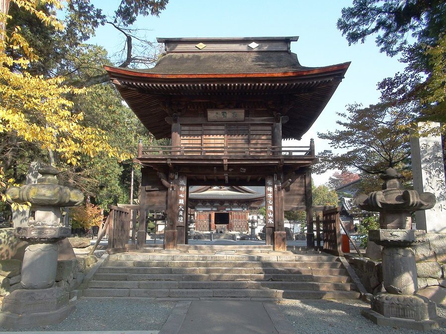 恵林寺三門