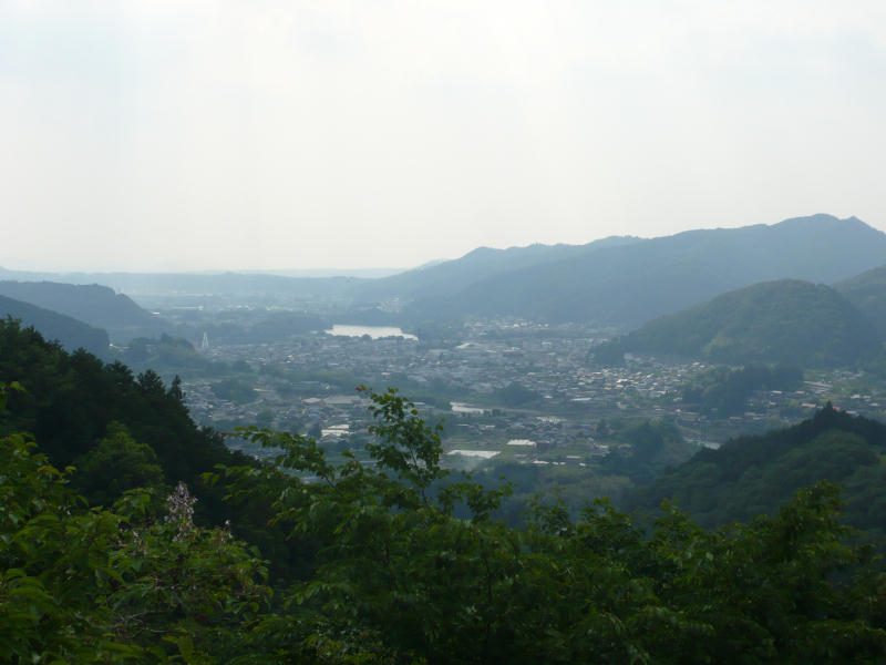 八百津町中心部