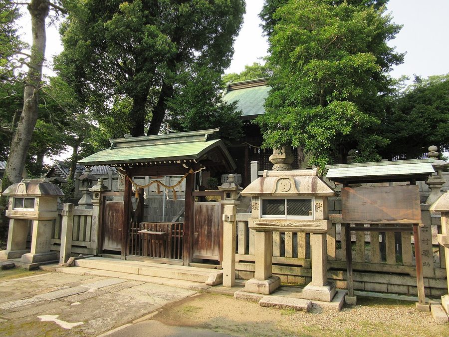 産霊神社(笠松町)の社殿