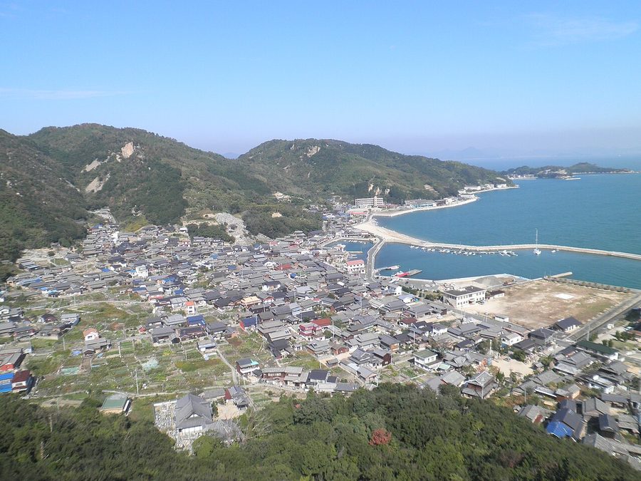 北木島の大浦集落