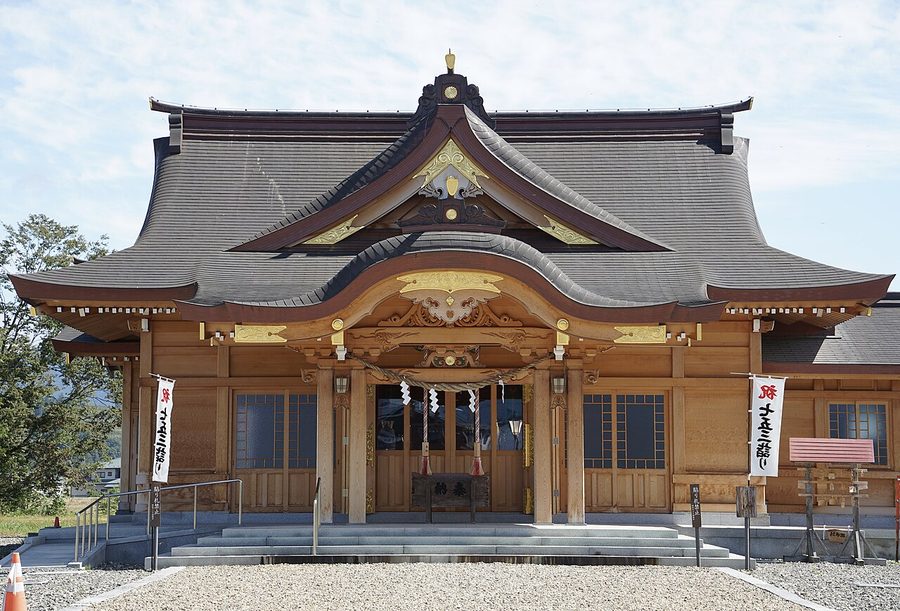 志賀理和氣神社の社殿