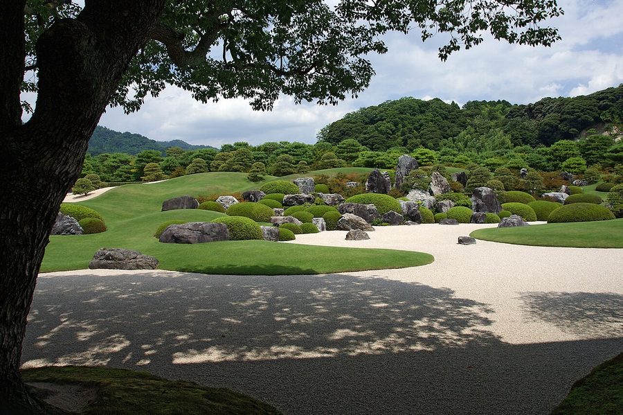 足立美術館の庭園