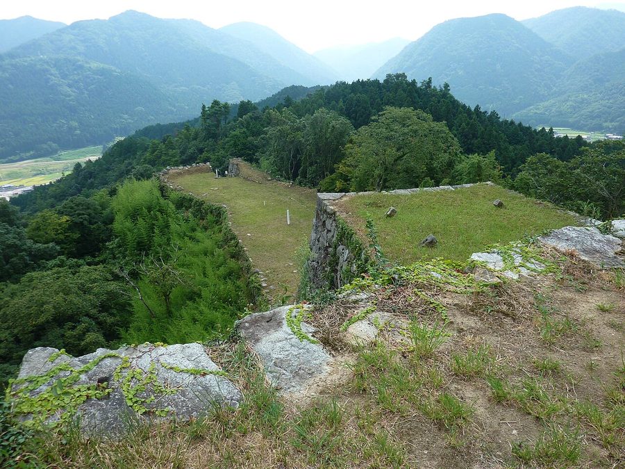 津和野城跡の石垣