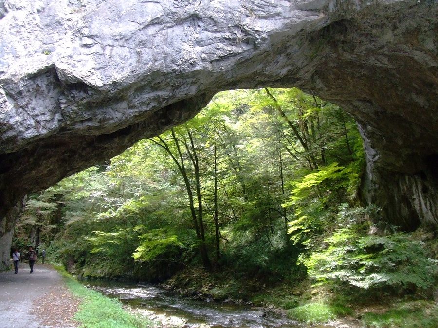 帝釈峡の雄橋