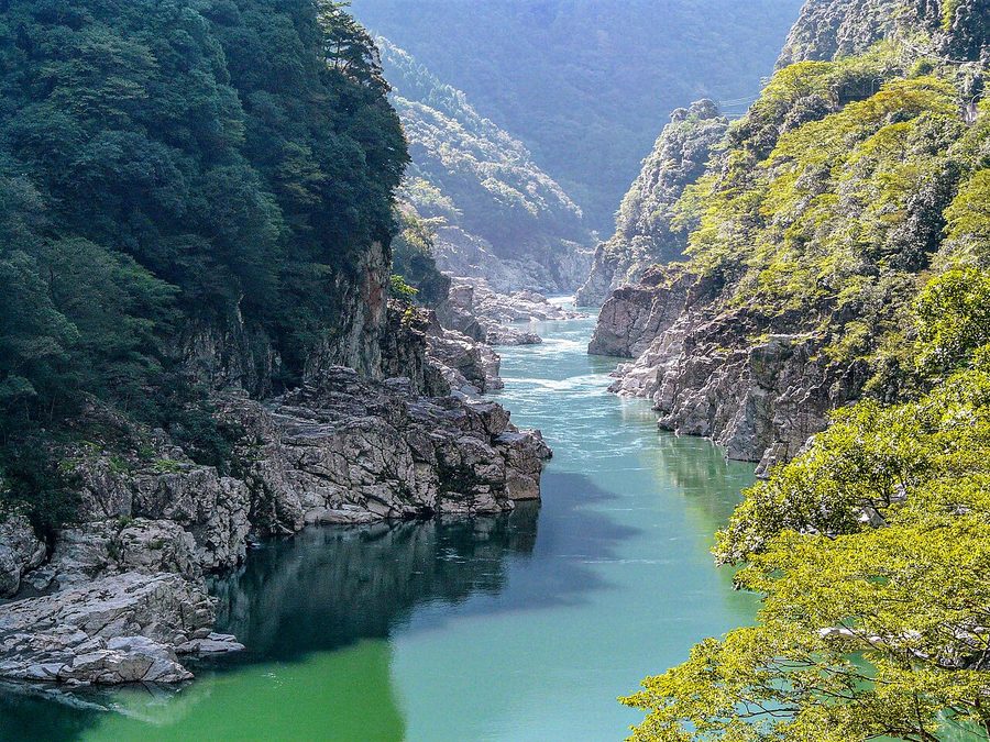 小歩危峡