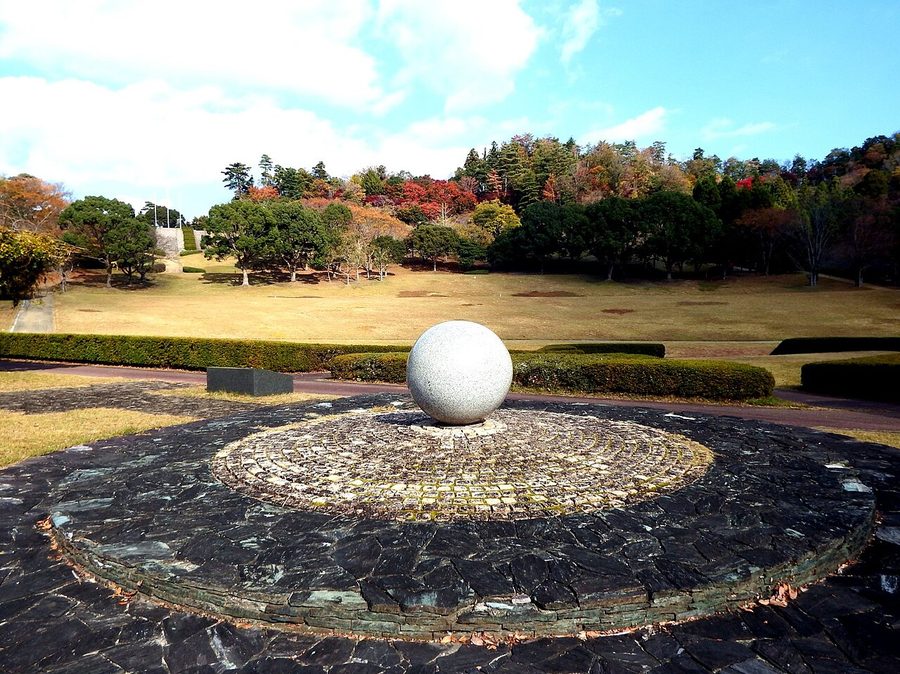 徳島県立神山森林公園の芝生広場
