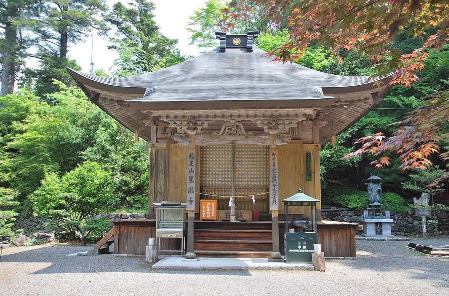 黒瀧寺の本堂