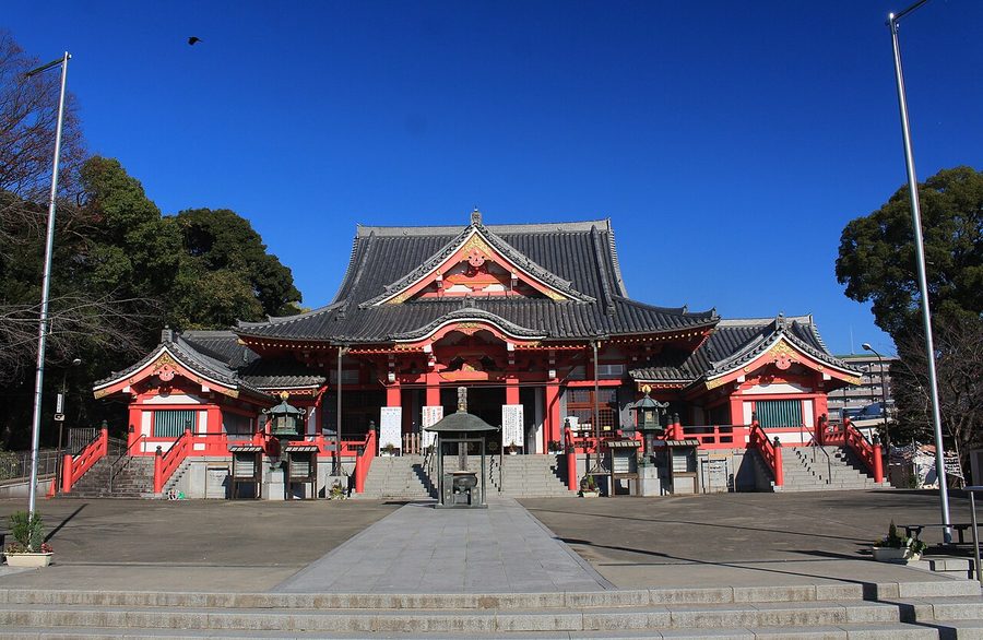 甚目寺の本堂