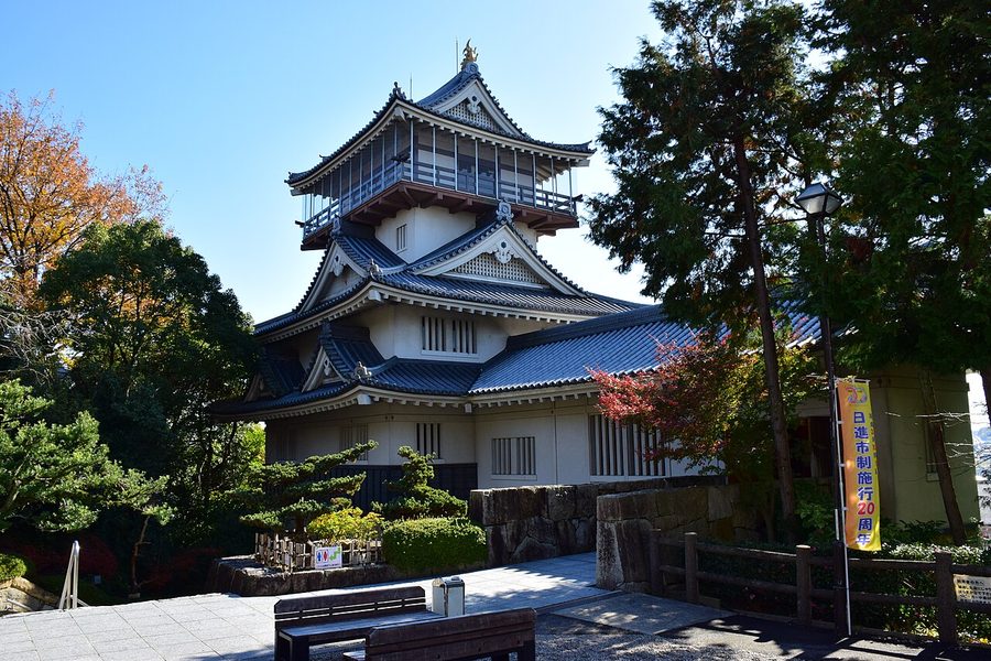 岩崎城の模擬天守