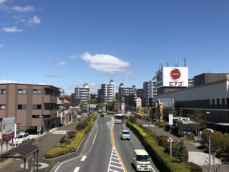 日進市香久山5丁目の街路