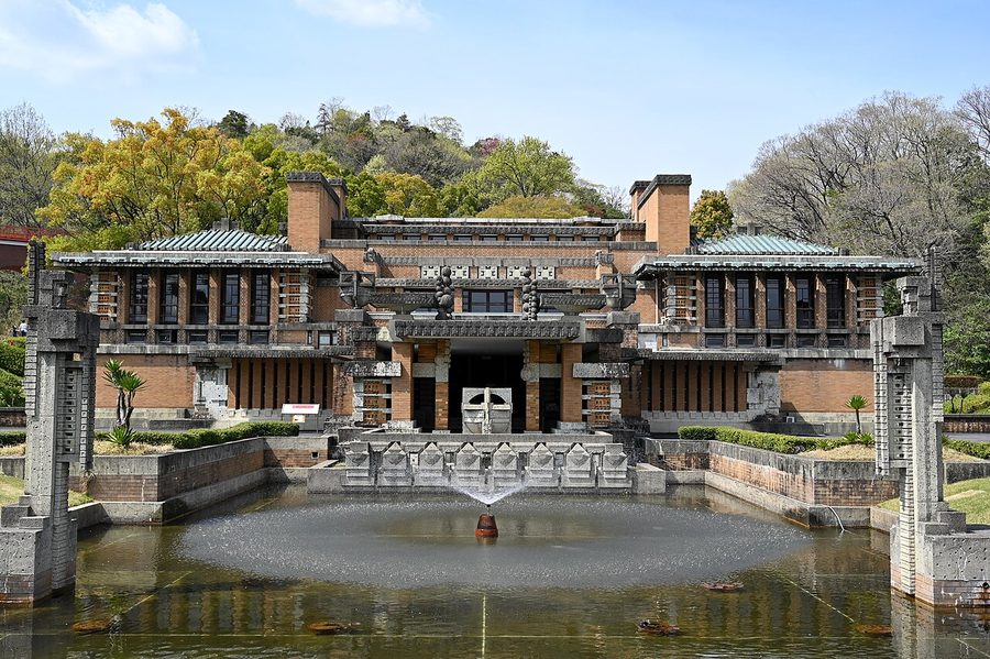 博物館明治村にある帝国ホテル中央玄関