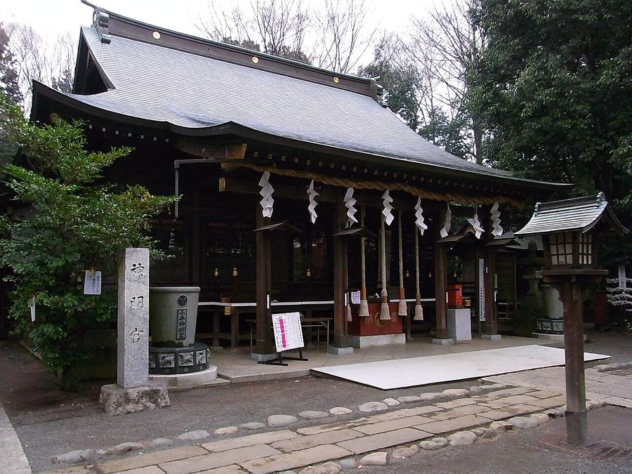 小平神明宮の拝殿