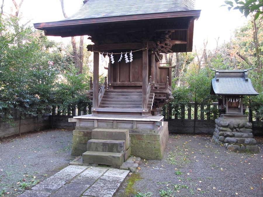 武蔵国八幡神社の本殿