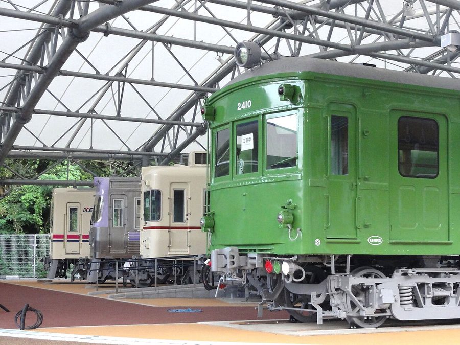 京王れーるランドの展示車両