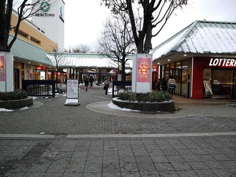 モリタウンの入口付近