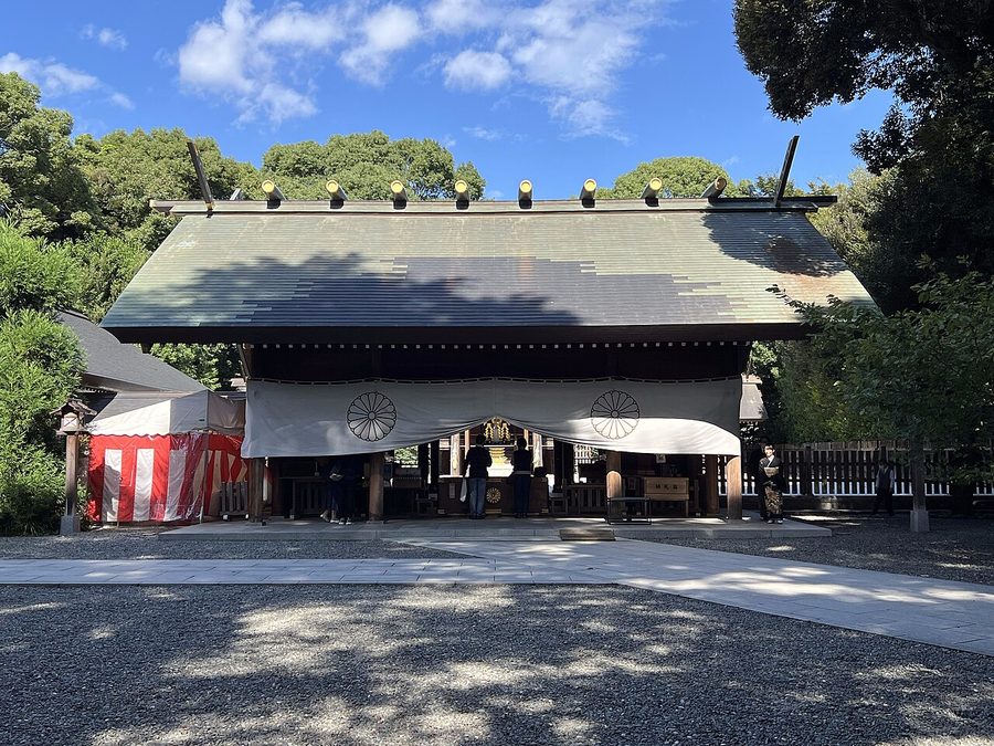 阿佐ヶ谷神明宮の拝殿