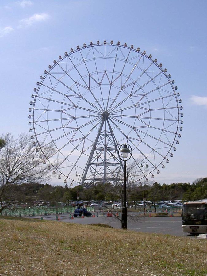 葛西臨海公園にある観覧車「ダイヤと花の大観覧車」