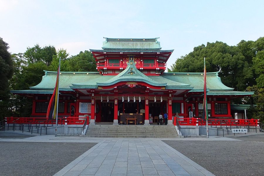 富岡八幡宮の社殿