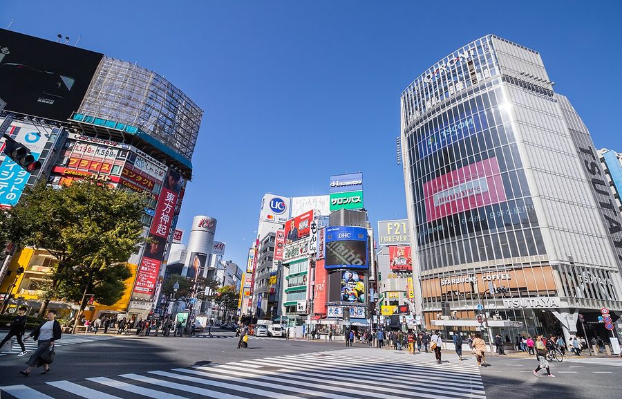 渋谷スクランブル交差点