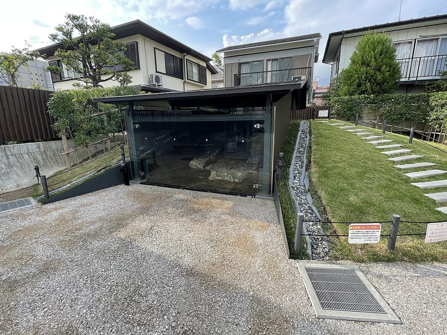 猪方小川塚古墳公園の石室
