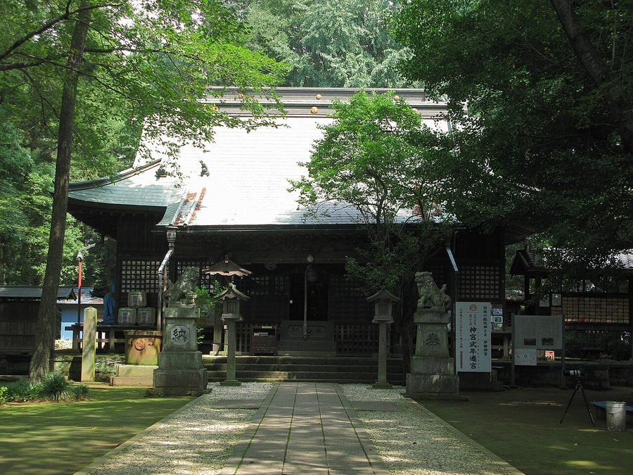 野木神社の拝殿