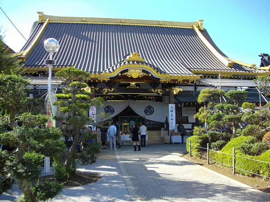 惣宗寺（佐野厄除け大師）の本堂前