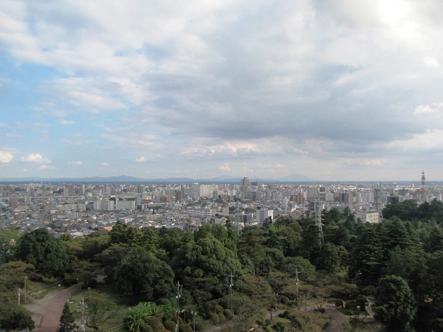 宇都宮タワーからの眺め