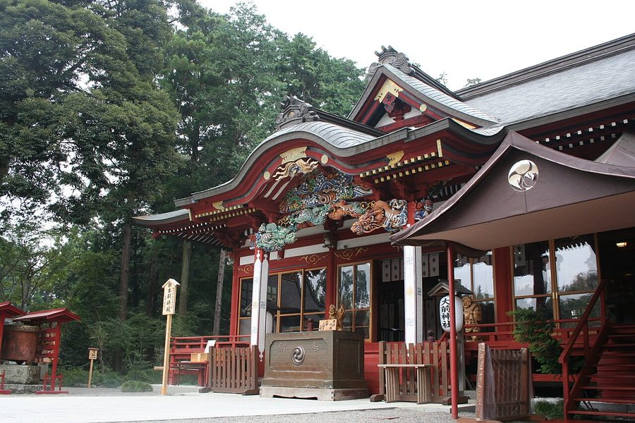 大前神社の拝殿