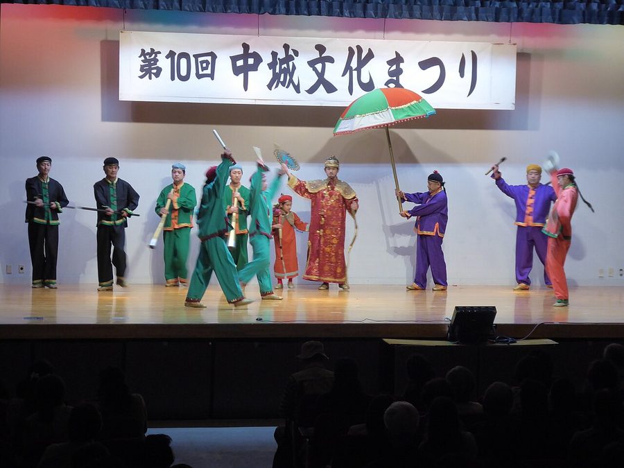中城文化まつりの舞台