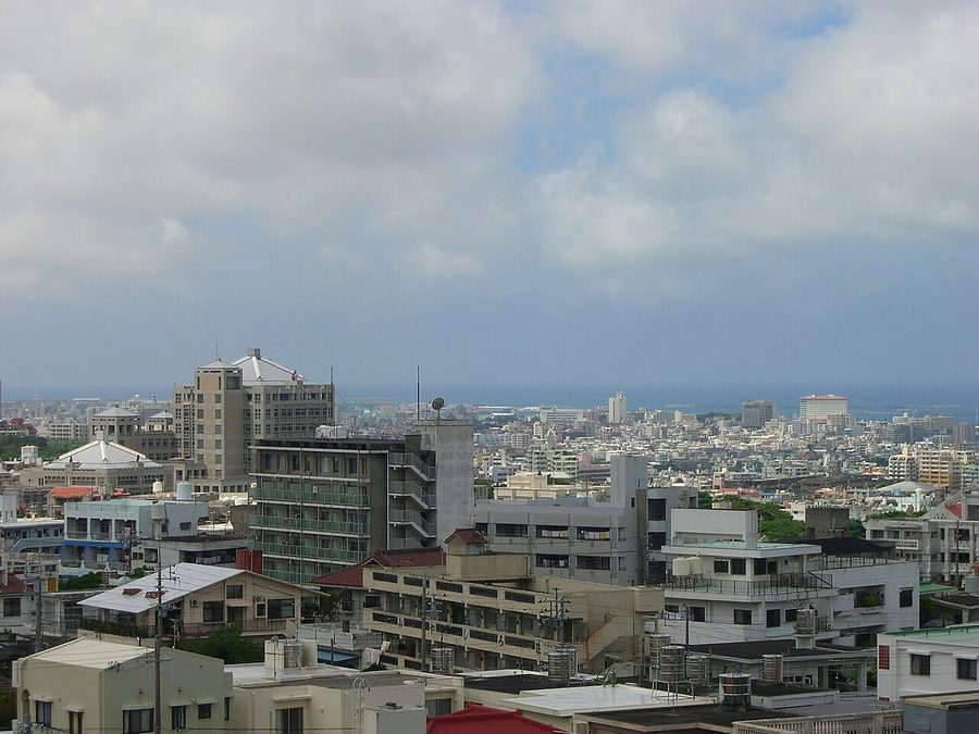 浦添市街地