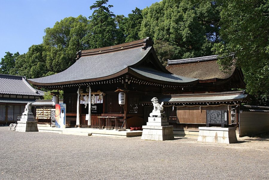 勝部神社の社殿