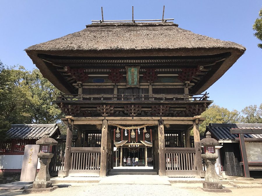 青井阿蘇神社の楼門