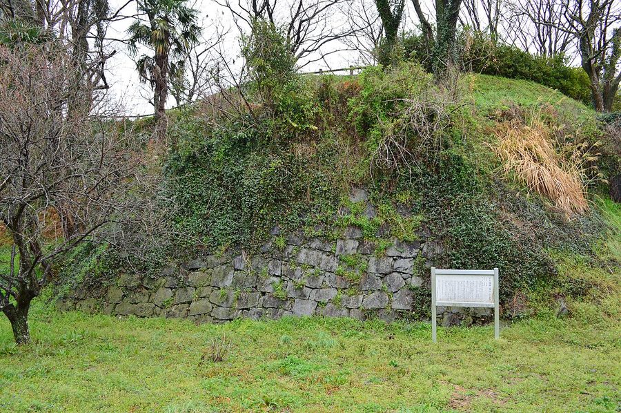 宇土城跡の石垣
