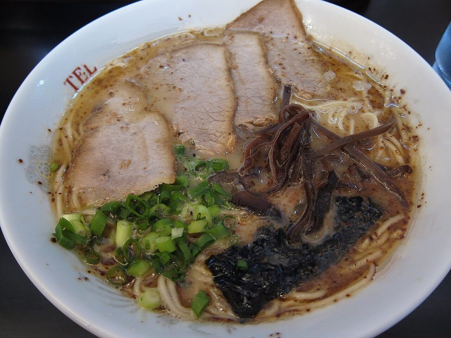 熊本ラーメンの一杯