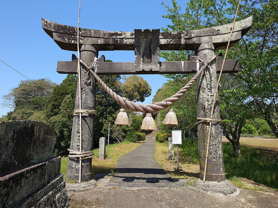 竈門菅原神社の鳥居