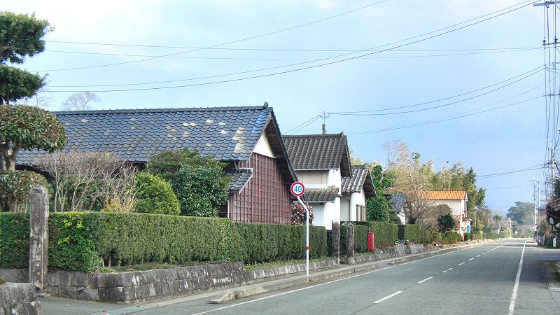 鉄砲小路の街並み