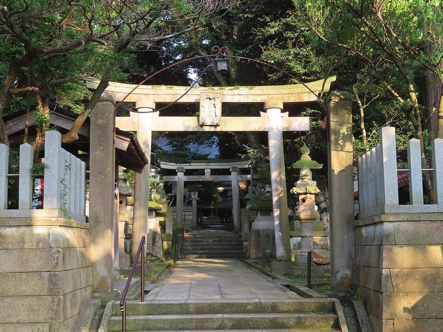 狭野神社の参道