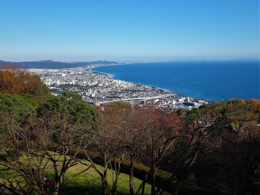 石垣山山頂からの眺め