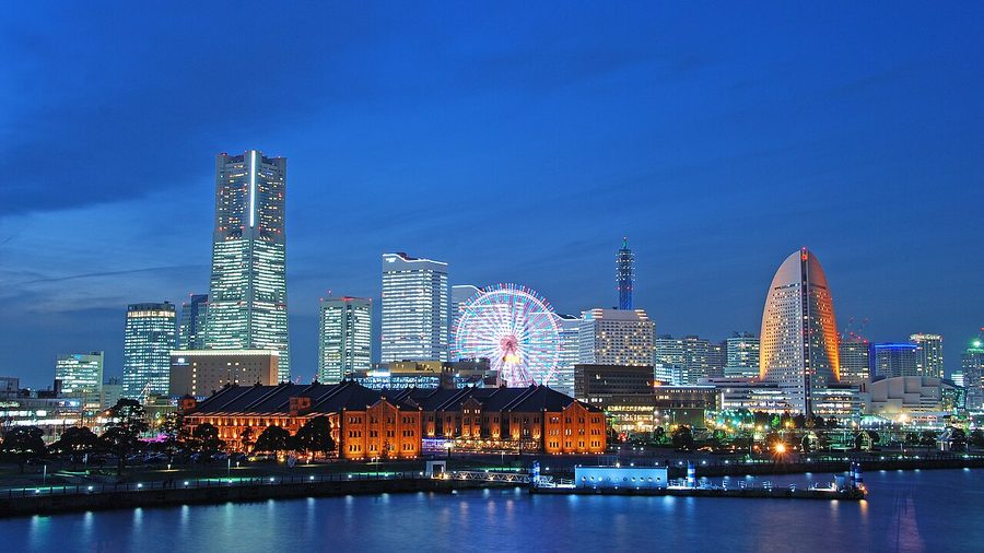 みなとみらいの夜景
